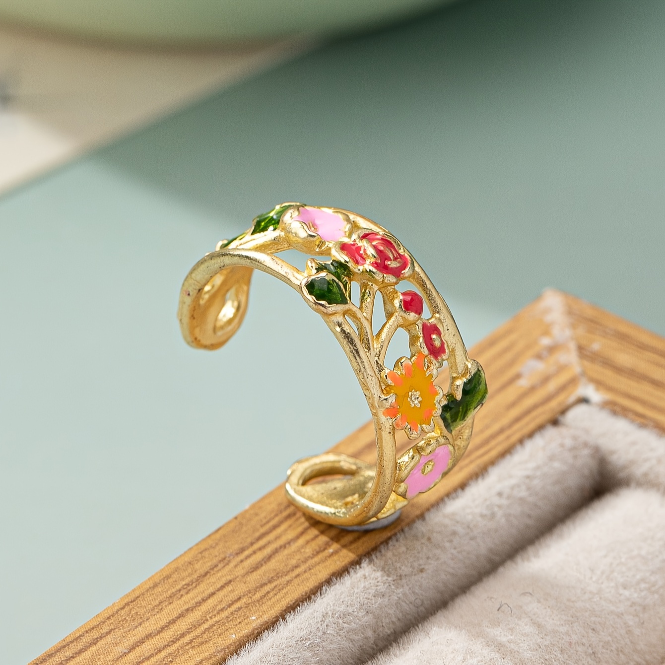 Flower Personality Ring T50